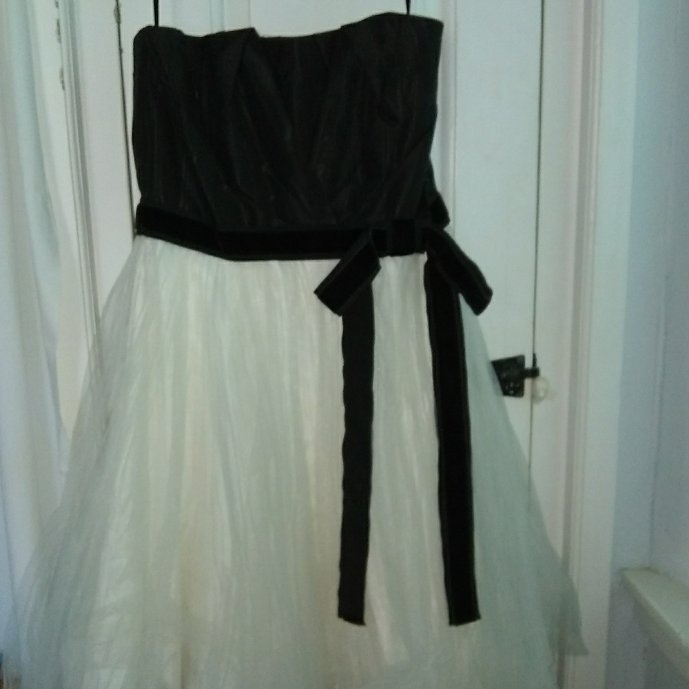 Strapless gown sz 4